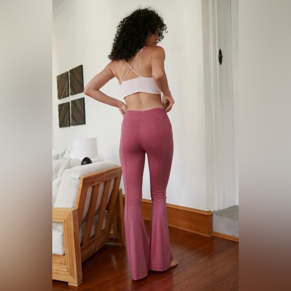 Urban Outfitters Pink Flare Leggings